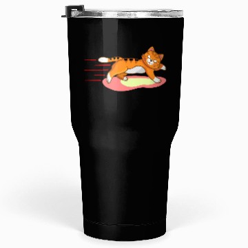 Discover Fat cat Running Tumblers 30 Oz
