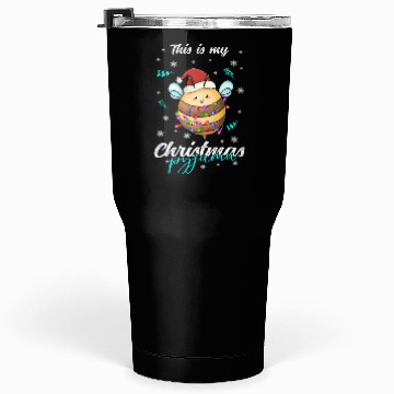Discover Winter Christmas Pyjama Bee Tumblers 30 Oz