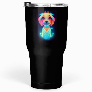 Discover Angel Dog 013 Tumblers 30 Oz