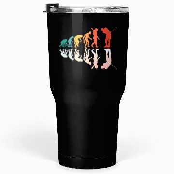 Discover Human Evolution Band Golf Tumblers 30 Oz