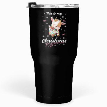 Discover Winter Christmas Pyjama Goat Tumblers 30 Oz