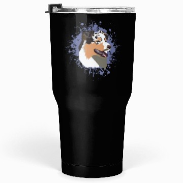 Discover Dog Australian Shepherd Pet Breed Tumblers 30 Oz