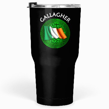 Discover Gallagher Shamrock & Irish Flag Tumblers 30 Oz