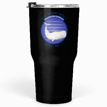 Discover Mammals Endangered Big Sperm Whale Tumblers 30 Oz