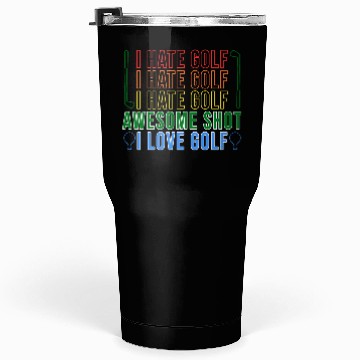Discover I Love Golf Golfer Tumblers 30 Oz