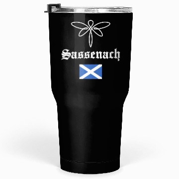 Discover Sassenach Outlander Celtic Gaelic Dragonfly Tumblers 30 Oz