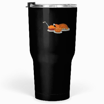 Discover Thanksgiving -Turkey Dinner Thanksgiving What Cat Tumblers 30 Oz
