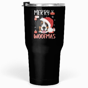 Discover Bernese Mountain Dog Merry Christmas Tumblers 30 Oz