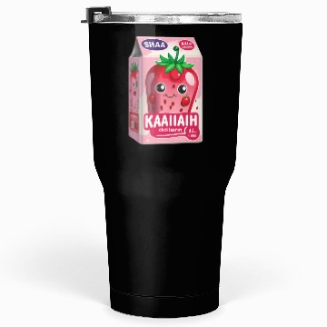 Discover Strawberry Milk Kawaii Tumblers 30 Oz