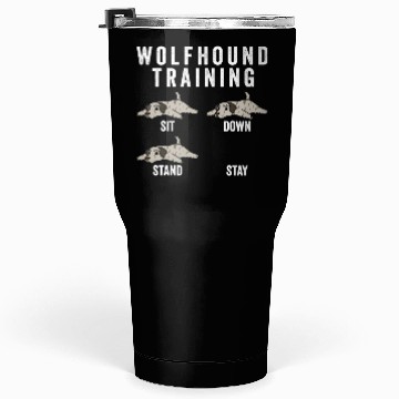 Discover Irish Wolfhound Training Tumblers 30 Oz