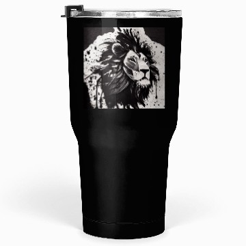 Discover Ink Lion Tumblers 30 Oz
