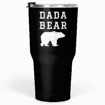 Discover Dada Bear Light Vintage Distress Bear Tumblers 30 Oz