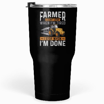 Discover Farming Farmer Vintage Tractor Tumblers 30 Oz