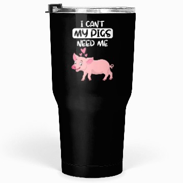 Discover Farm Animal Piglet Farmer Funny Gift Pig Tumblers 30 Oz