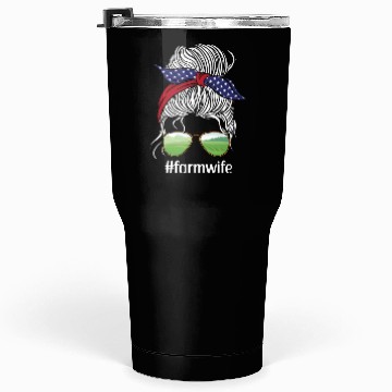 Discover Farming Farmer Girl Wife Sun Tumblers 30 Oz