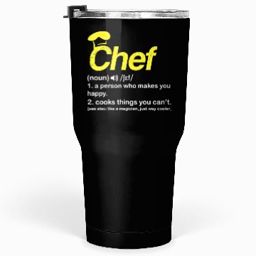 Discover Chef Definition Stationery Tumblers 30 Oz