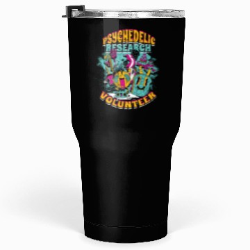 Discover Psychedelic Research Volunteer - psychedelic Tumblers 30 Oz