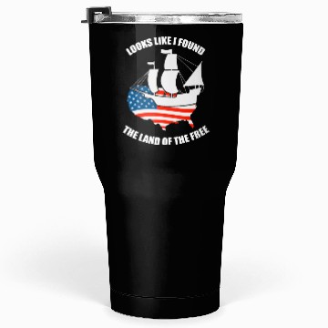 Discover Columbus Day 1492 Tumblers 30 Oz