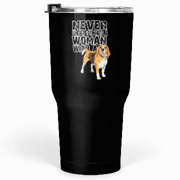 Discover Beagle Never Underestimate Tumblers 30 Oz
