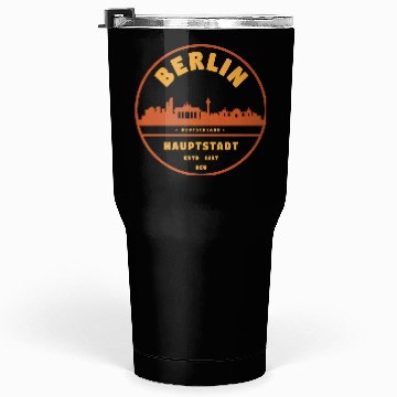 Discover Berlin Germany Skyline Tumblers 30 Oz