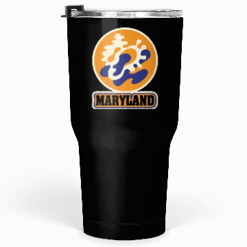 Discover US States MARYLAND Tumblers 30 Oz