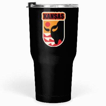 Discover US States KANSAS Tumblers 30 Oz