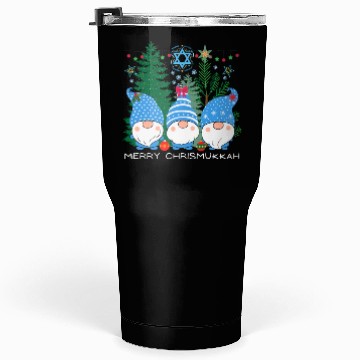 Discover Merry Christmukkah, Jewish Christmas Tumblers 30 Oz