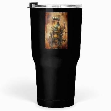 Discover Rusty robot Tumblers 30 Oz