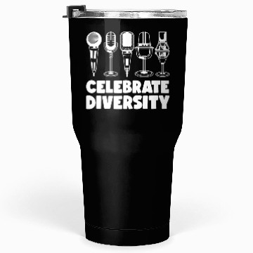 Discover Karaoke Singer Microphone Vocalist Tumblers 30 Oz