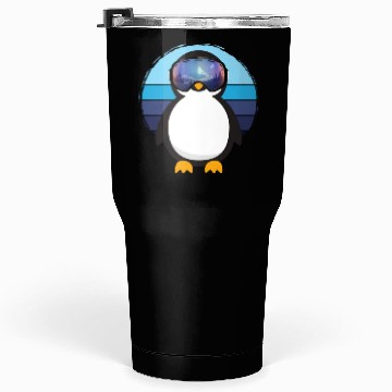 Discover retro penguin goggles Tumblers 30 Oz