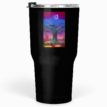 Discover Neon Magic tree Tumblers 30 Oz