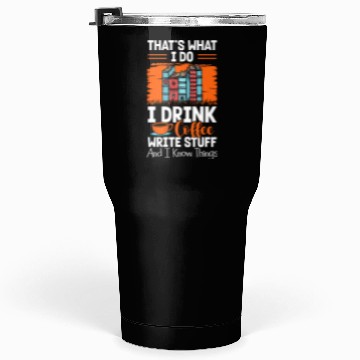Discover Author Books Journalist Thriller Tumblers 30 Oz