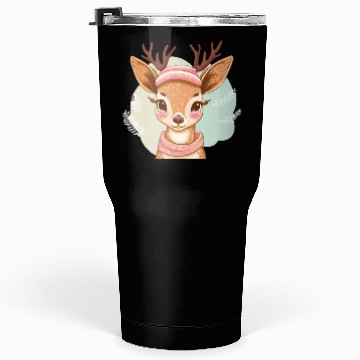 Discover Cute Christmas Deer Tumblers 30 Oz