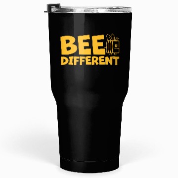 Discover bee different saying quote Tumblers 30 Oz