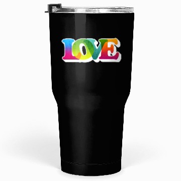Discover COLORFUL LOVE LETTERS Tumblers 30 Oz