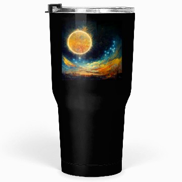 Discover Full moon and Sun Tumblers 30 Oz