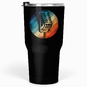 Discover Karaoke Singer Microphone Vocalist Tumblers 30 Oz