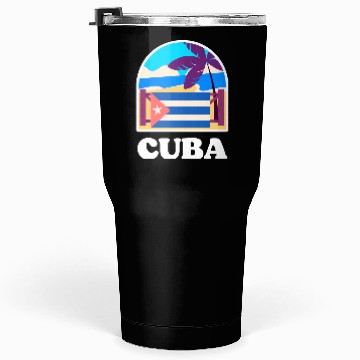 Discover Vintage Cuba Travel Tumblers 30 Oz