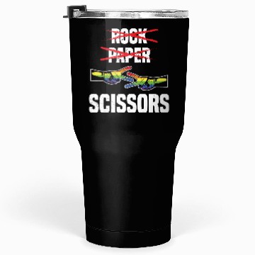 Discover Womens Rock Paper Scissors Funny Lgbt Pride Tumblers 30 Oz