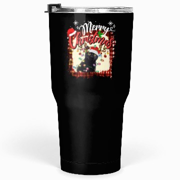 Discover Festive Cat Christmas Lights Design Tumblers 30 Oz