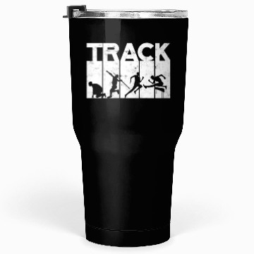 Discover Track And Field Runner Athelitcs Running Sport Run Tumblers 30 Oz