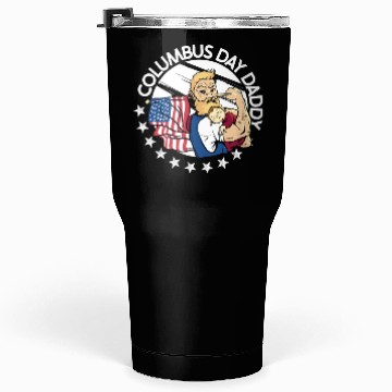 Discover Columbus Day 1492 Tumblers 30 Oz