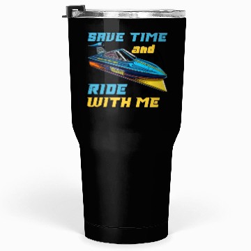 Discover Drag Boat Racing Racer Speed Boat Driver Tumblers 30 Oz