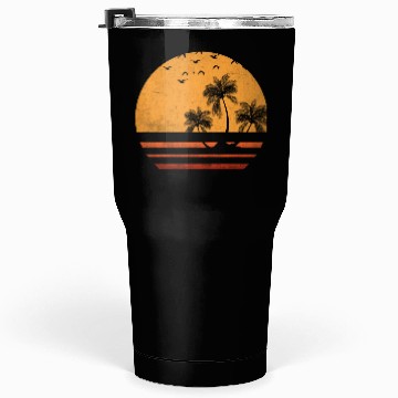 Discover Palm tree Summer Beach Tumblers 30 Oz