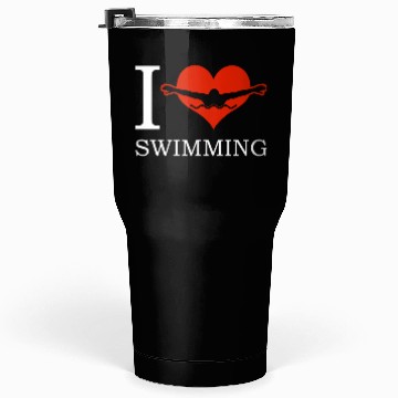 Discover I Love Swimming Swimmer Swim Tumblers 30 Oz