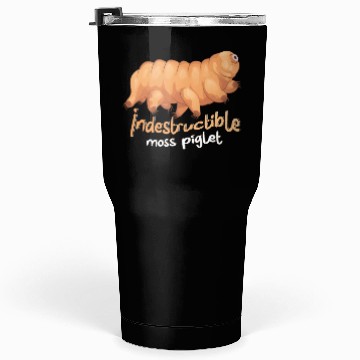 Discover Indestructible Moss Piglet Science Tardigrade Tumblers 30 Oz
