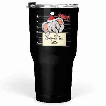Discover Elephant christmas funny prison Tumblers 30 Oz