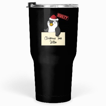Discover Penguin christmas funny prison Tumblers 30 Oz