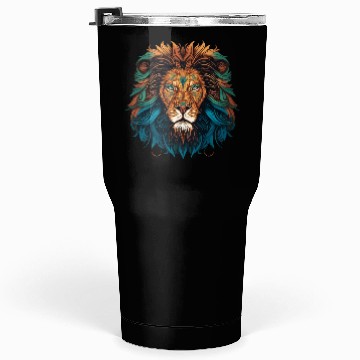 Discover Mandala Lion Tumblers 30 Oz