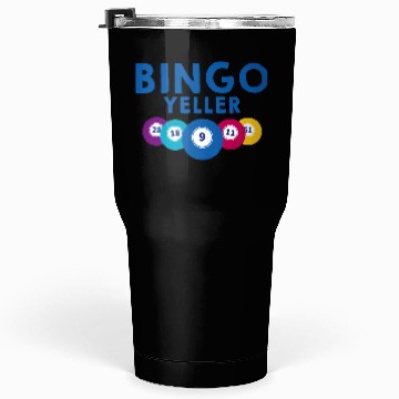 Discover Bingo Yeller 2 Tumblers 30 Oz